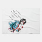 Toegevoegd paraplu theedoek (Horizontaal)