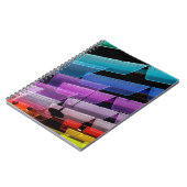 Toegevoegde kleurplafonddecor notitieboek (Linkerzijde)