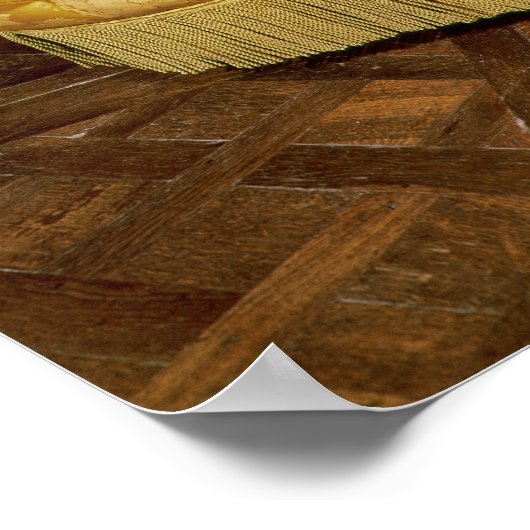 Toegevoegde liefdesstoel, Napoleon III-periode Poster (Hoek)