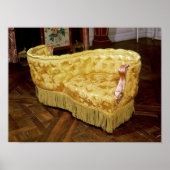 Toegevoegde liefdesstoel, Napoleon III-periode Poster (Voorkant)