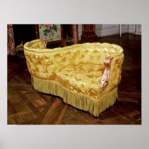 Toegevoegde liefdesstoel, Napoleon III-periode Poster