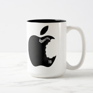 Toegewezen aan Apple Tweekleurige Koffiemok