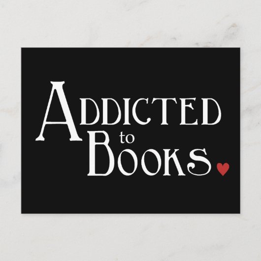 Toegewezen aan boeken briefkaart (Voorkant)