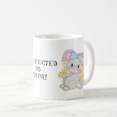 Toegewezen aan de mok van kaaskoffie (Voorkant rechts)