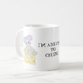 Toegewezen aan de mok van kaaskoffie (Voorkant links)