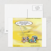 Toegewezen aan koffie door Cartoons van de Londens Briefkaart (Voorkant / Achterkant)