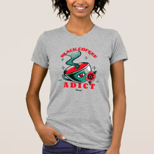 Toegewezen aan koffie t-shirt