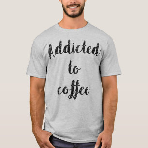 Toegewezen aan koffie t-shirt