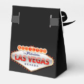 Toegewezen aan Las Vegas, Nevada Funny Sign Bedankdoosjes (Achterkant)