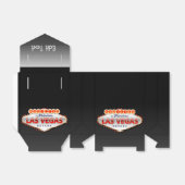 Toegewezen aan Las Vegas, Nevada Funny Sign Bedankdoosjes (Uitgevouwen)