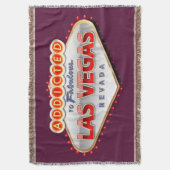 Toegewezen aan Las Vegas, Nevada Funny Sign Deken (Voorkant Verticaal)