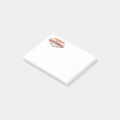 Toegewezen aan Las Vegas, Nevada Funny Sign Post-it® Notes (Schuin)