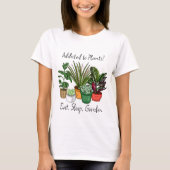 Toegewezen aan Planten | Eet, slaap en tuin T-shirt (Voorkant)