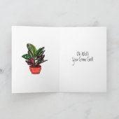 Toegewezen aan Planten | Funny Friendship Kaart (Binnen)