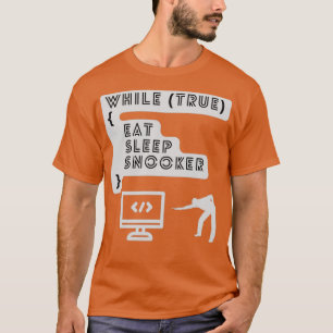 Toegewezen aan snooker v4 t-shirt