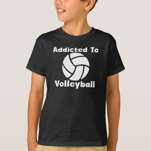 Toegewezen aan Volleyball T-shirt (Voorkant)