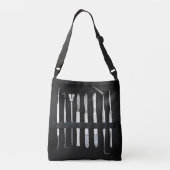 Toegewezen Antiek hulpmiddelen voor inschakeling Crossbody Tas (Achterkant)