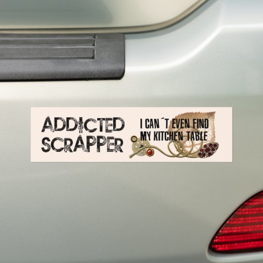 Toegewezen schelp bumpersticker (Op auto)