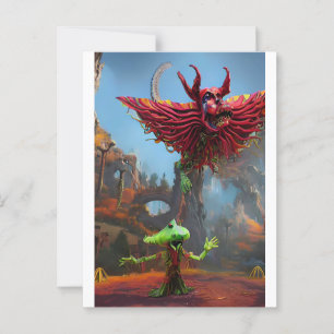 Toegewijd aan dromen briefkaart