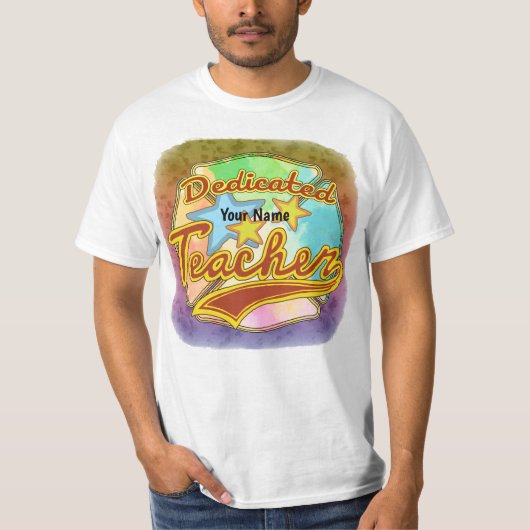 Toegewijd Docent T-Shirt (Voorkant)