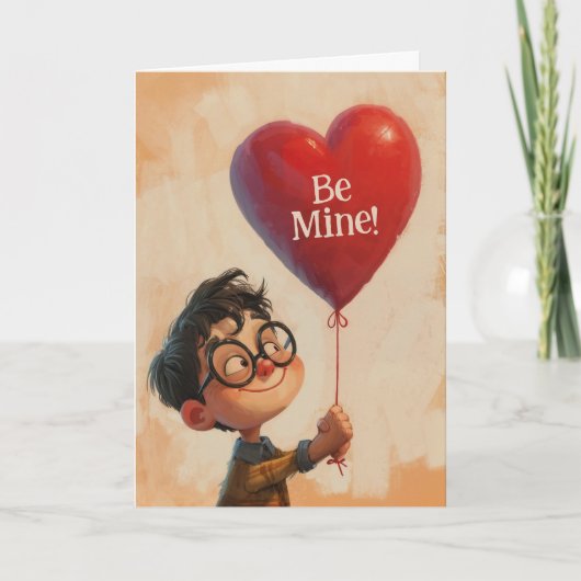Toegewijd Hart Valentijnkaart Kaart (Voorkant)