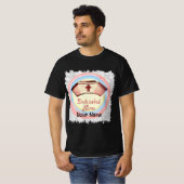 Toegewijd verpleegkundige pet t-shirt (Voorkant volledig)