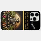 toegewijde boer met verse producten Case-Mate iPhone case (Achterkant (horizontaal))