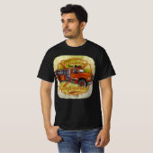 Toegewijde brandweerman t-shirt (Voorkant volledig)