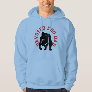 Toegewijde Hond Papa Seksy Poep Opruimer Hoodie