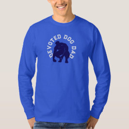 Toegewijde Hond Papa Seksy Poep Opruimer T-shirt