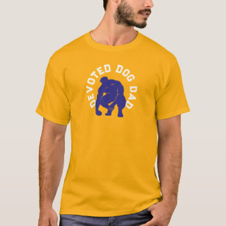 Toegewijde Hond Papa Seksy Poep Opruimer T-shirt