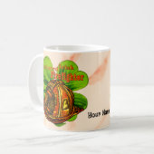 Toegewijde Ierse brandweerman mok (Voorkant links)