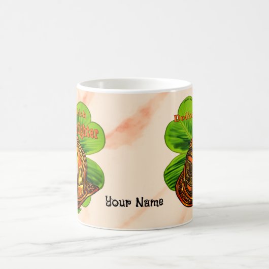 Toegewijde Ierse brandweerman mok (Center)