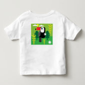 Toekan Tropische Vogel Kinder Shirts (Achterkant)