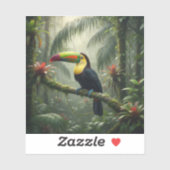 Toekan Vogel Sticker (Vel)