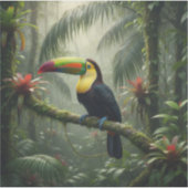 Toekan Vogel Sticker (Voorkant)