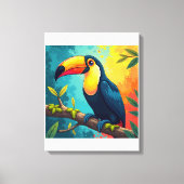 Toekans Canvas Afdruk (Voorkant)