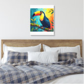 Toekans Canvas Afdruk (Insitu (Slaapkamer))