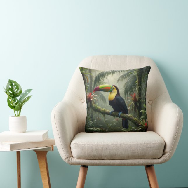Toekanvogel Kussen (Stoel)