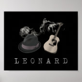 Toekenning aan Leonard Poster (Voorkant)