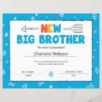 Toekenning van een nieuw broeder certificaat
