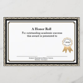 Toekenning van Tan en Black School