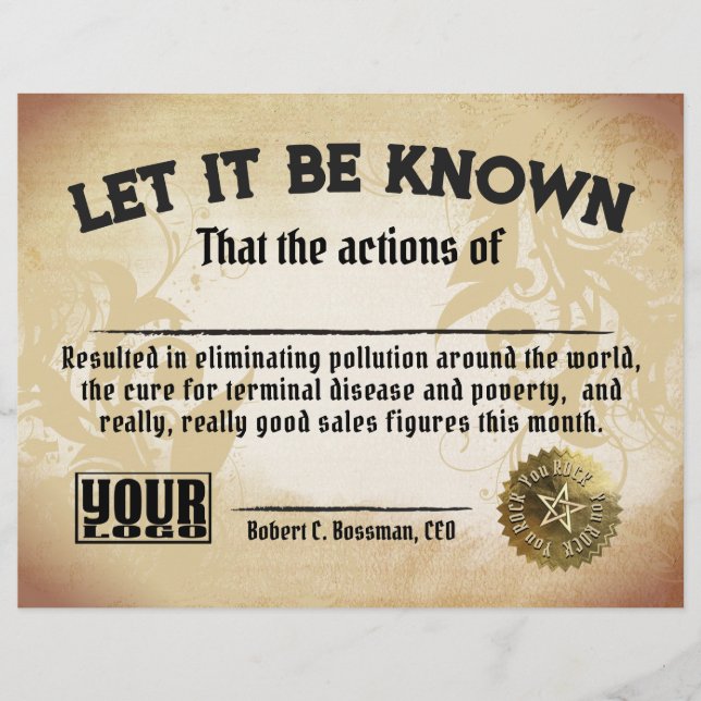 Toekenning van werkcertificaat voor topaanbiedinge (Voorkant)