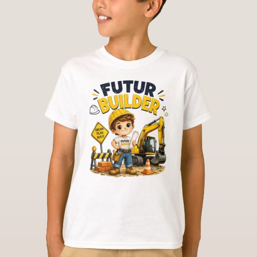 Toekomst Bouwer T-shirt (Voorkant)