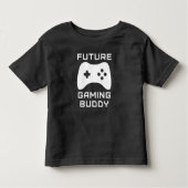 Toekomst Gaming Buddy Peuter Kind Grappig Kinder Shirts (Voorkant)