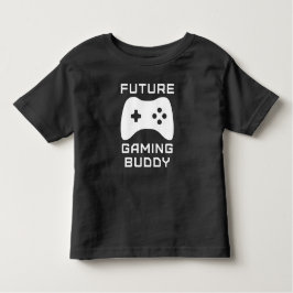 Toekomst Gaming Buddy Peuter Kind Grappig Kinder Shirts