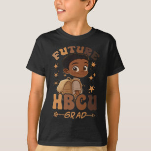 Toekomst HBCU Afstudeerder Geschiedenis Black Boy  T-shirt