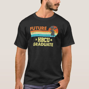 toekomst HBCU Afstuderen kostuum zwart geschieden T-shirt