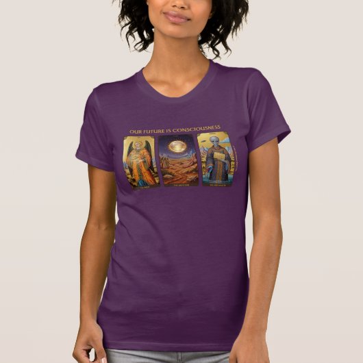 Toekomst is Bewustzijn - T-shirt (Voorkant)