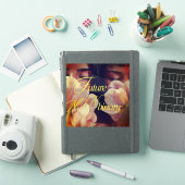 Toekomst is Non-binair Bloemsticker Sticker (iPad Cover)